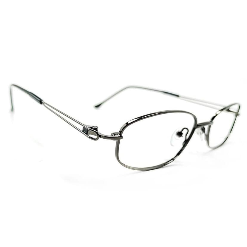 Designer Full Rim Silver Metal Frame For Women And Girl view 2