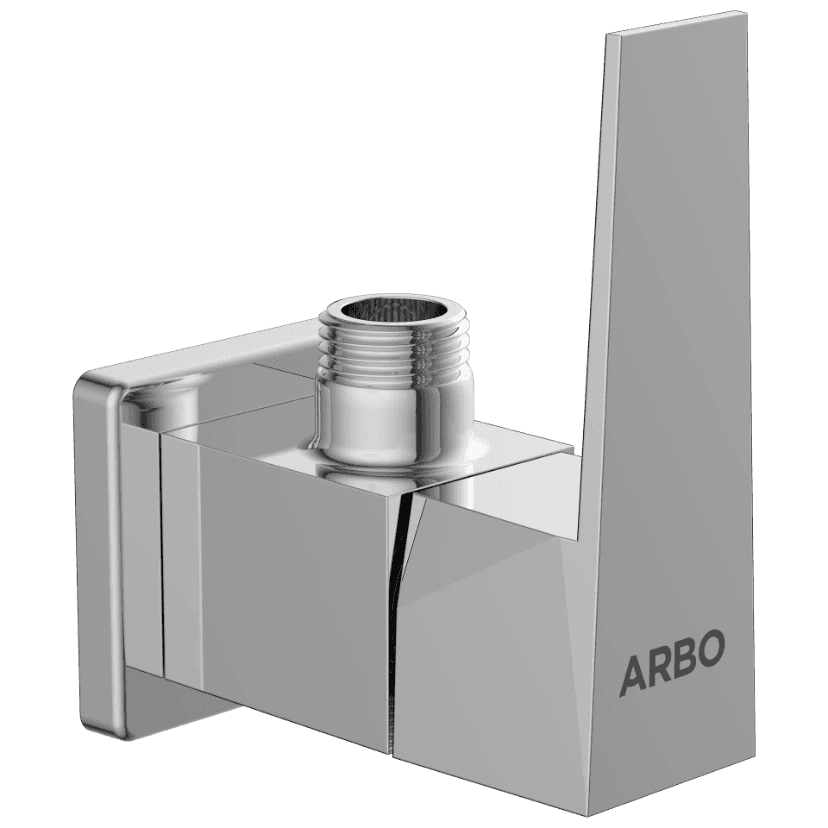 LV-2004 Angle Cock With Wall Flange