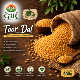 Organic Natural Tur Dal - Organic Lentils