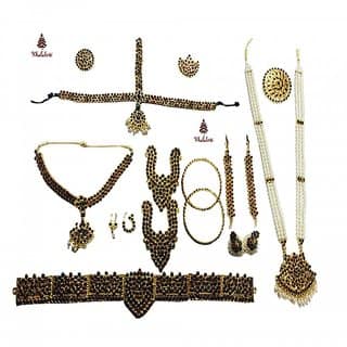 Bharatanatyam Classical Dance Jewellery Full Set