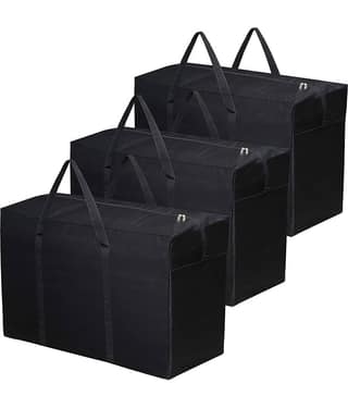Waji Va Underbed Storage Organizer for Clothes Sarees Blankets and Toys Foldable Under Bed Box with Zip and Handle Dustproof Space Saving Non Woven Storage Bag for Home and Bedroom