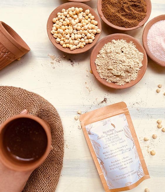 Spicy Jeera Barley (Jau) Sattu (100gm) view 2