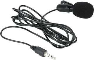 Wired Clip-On Lavalier Microphone with 3.5mm Jack | Collar Mic for Mobile, Laptop, Video Recording, Vlogging & Online Classes