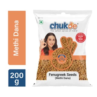 Chukde Spices Methi Dana, 200 gm
