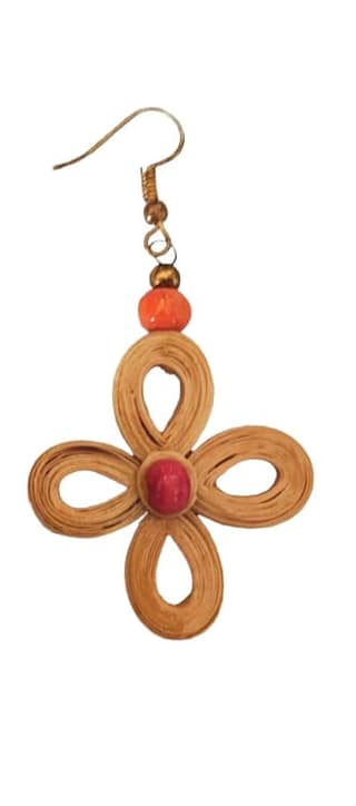 Handcrafted Bamboo Earring
