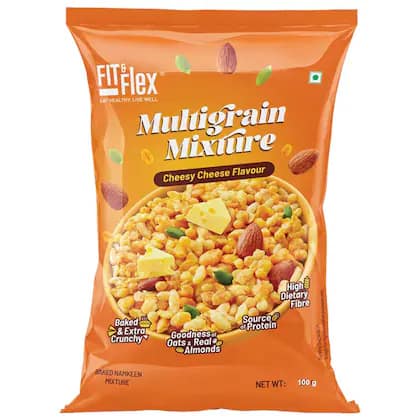 Fit & Flex M/mixture Cheesy Cheese 180g
