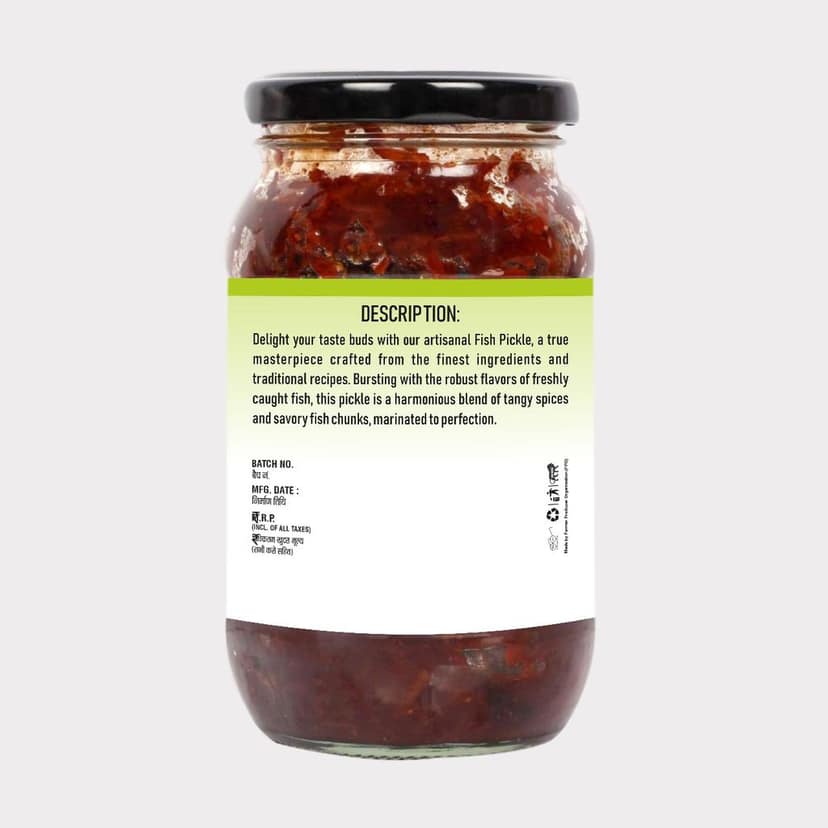 Fish Pickle (100 gm) view 2