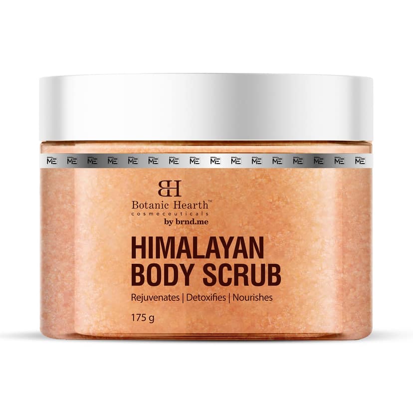 Himalayan Body Scrub With Shea Butter and Aloevera Extract Himalayan Body Scrub With Shea Butter and Aloevera Extract - 175g view 2