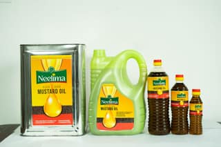 Neelima Kachi Ghani Mustard Oil 5L