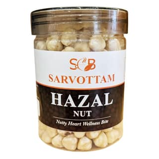 Sarvottam Hazelnuts Box 250g | Premium Whole Hazelnuts | Rich in Protein, Antioxidants & Healthy Fats | Crunchy Superfood for Snacking, Baking & Gifting