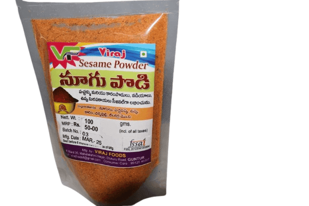 Viraj Sesame Powder - Premium Quality Ground Sesame powder