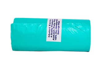 MAITRI ENVIRO OXO BIODEGRADABLE GARBAGE BAGS ROLL GREEN 17"X19" (SMALL) PACK OF 4 120 PCS (30 PCS PER ROLL)