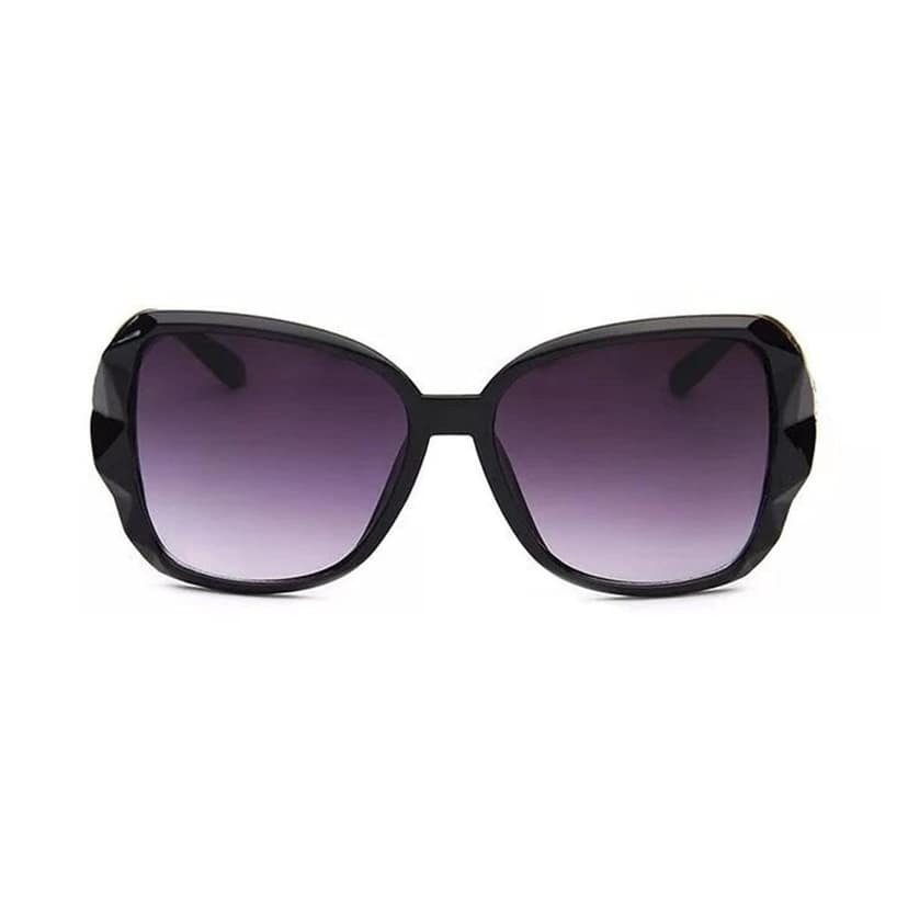 4Flaunt Full Rim Stylish Trending & Latest Vintage Oversized Oval Butterfly Gradient Sunglasses For Women | 100% UV Protected | Large (58-17-132 MM) (C1 - Black) view 2