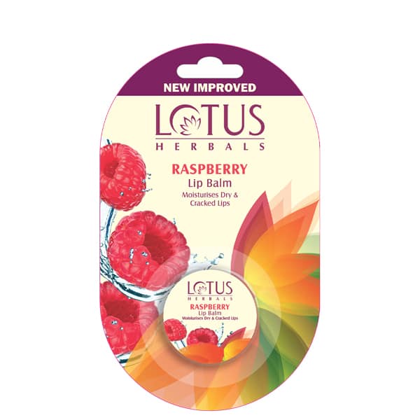 Lotus Herbals Lip Balm Raspberry 5g
