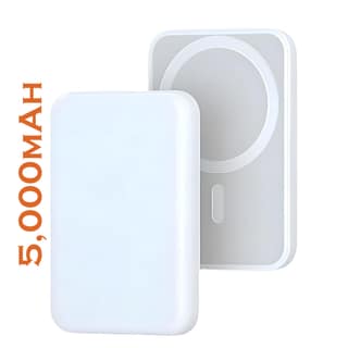 TexoVera Magsafe Power Bank 5000mAh - 10W Wireless Charge, Type C, LED Indicator, Built-in Protections