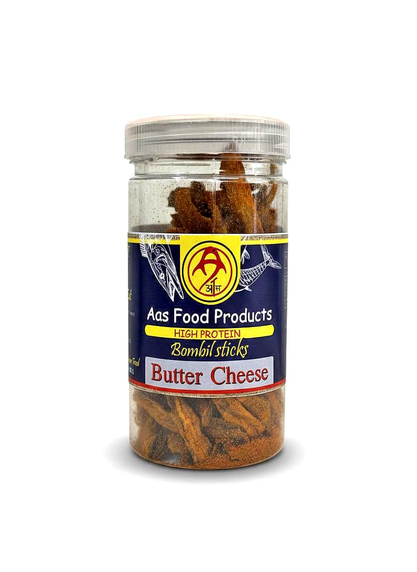 AAS Food Products Bombil Sticks Butter Cheese 100gm view 2