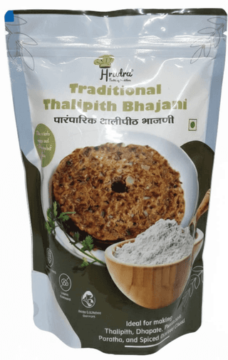 Hrudra Traditional Thalipith Bhajani – Multi-Grain Flour for Authentic Indian Delicacies