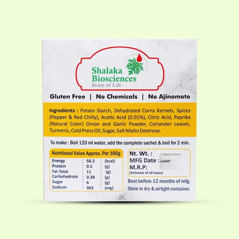 Shalaka Biosciences Sweet Corn Soup 100 gm view 2
