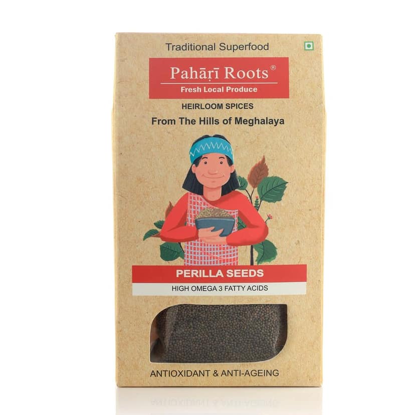 Pahari Roots Perilla Seeds from Meghalaya (High in Omega 3 | Superior to Chia & Flax Seeds) view 2