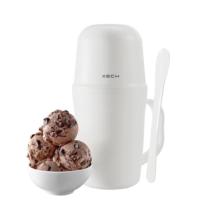 Cordless Rechargeable Softy Ice Cream Machine for Kids & Family | Birthday Gift for Kids, Girls, Women, Men & Teachers | 400ml Bowl (Scoop)
