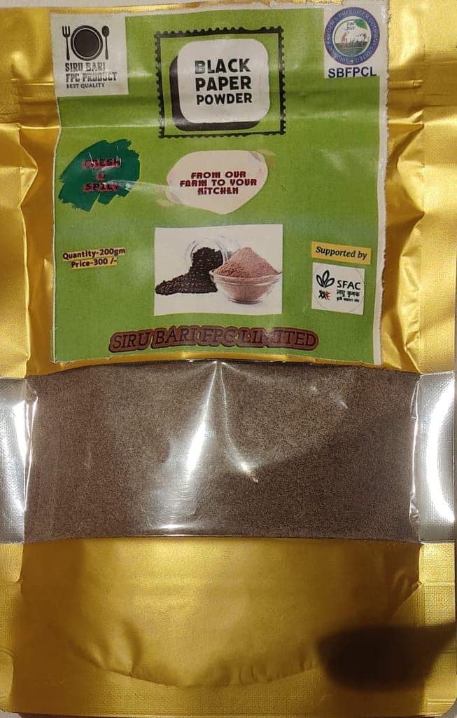 Hand Made Black Pepper Powder view 2