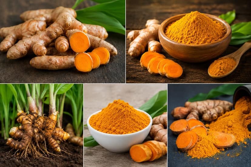 Organic Turmeric view 2