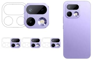 ISAAK Back Camera Lens Protector compatible for Realme 16 Pro 5G (Pack of 4)