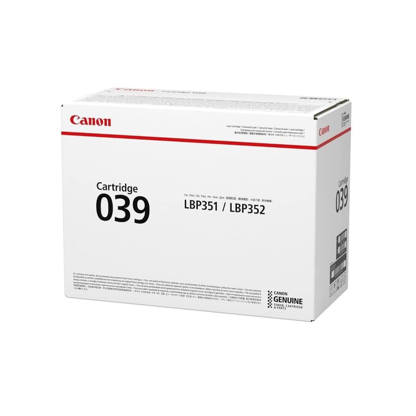 Canon CRG-039 Black Original Toner Cartridge