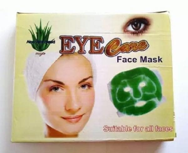 Elecsera Reusable Aloe Vera Cool Gel Cooling Gel Full Face Mask Stress Relief Face Mask view 2