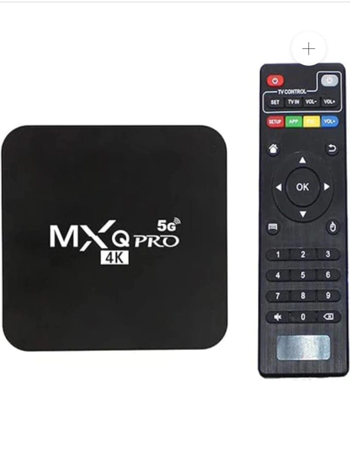 SMART BOX 4K 5G TV Box Android 10.0 Smart Box Ram 2GB ROM 16GB HD 3D Dual Band 2.4G/5.8G WiFi Quad Core Home