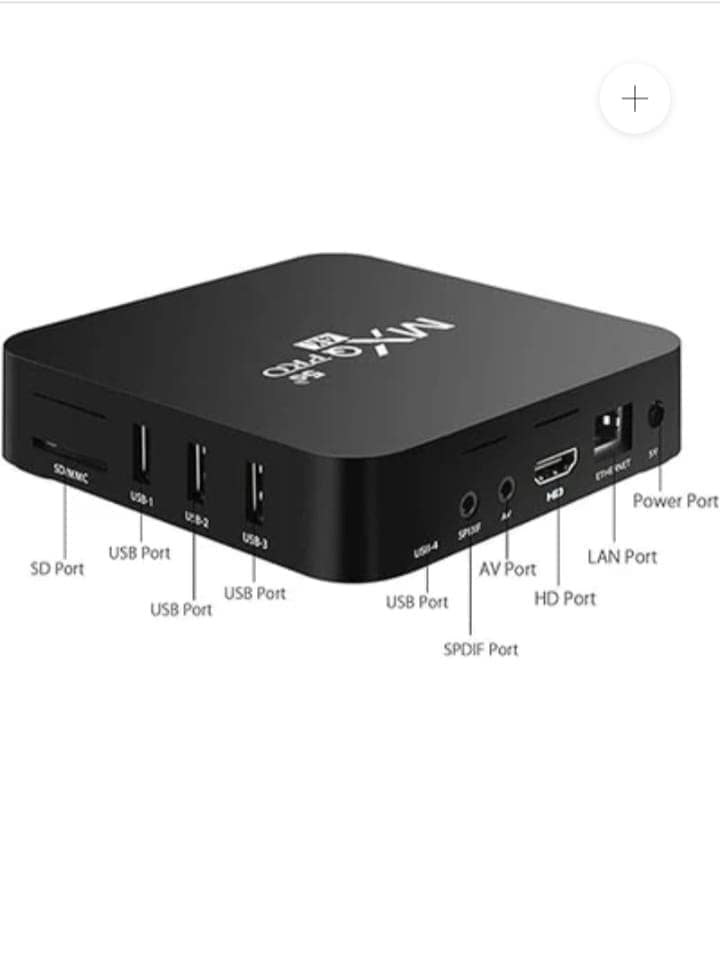 SMART BOX 4K 5G TV Box Android 10.0 Smart Box Ram 2GB ROM 16GB HD 3D Dual Band 2.4G/5.8G WiFi Quad Core Home view 2
