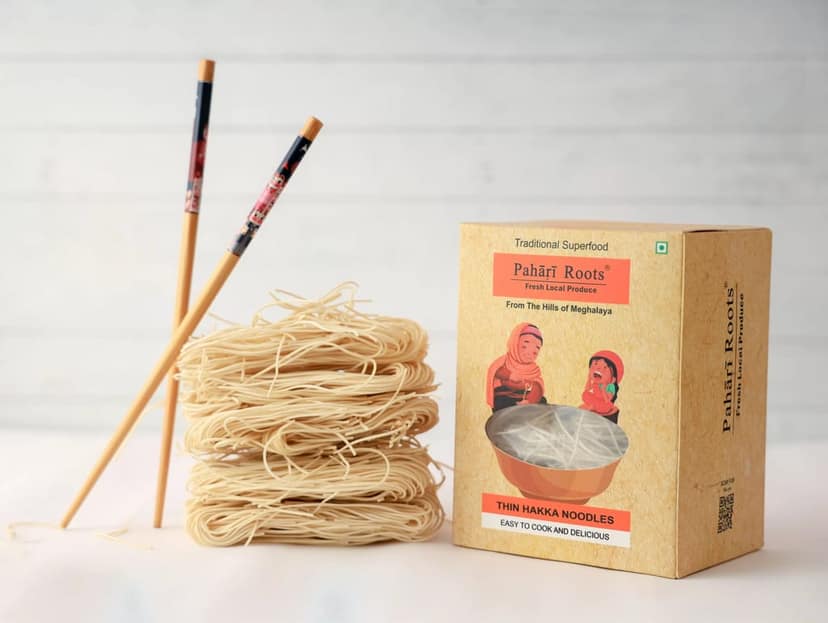 Pahari Roots Thin Hakka Noodles - From the Hills of Meghalaya