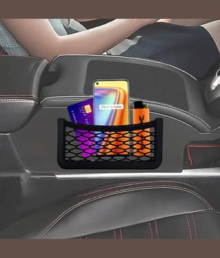SIAGO Hook Type Holder for Front Seat Side Black