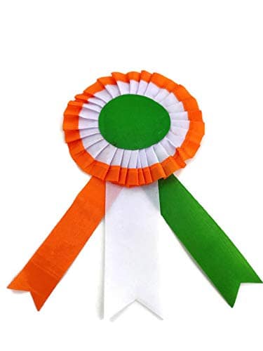 Chopra Premium Tri Colour PVC Badges Pack of 5 – Quality Assured Product