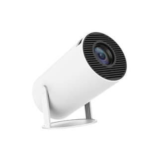 Mini Projector, Compatible with 1080P Portable Projector with Dual Band WIFI Wireless 5.0 Bluetooth Android 11, 160 ANSI Lumens, 180° Rotation, Auto Keystone Correction, Projector