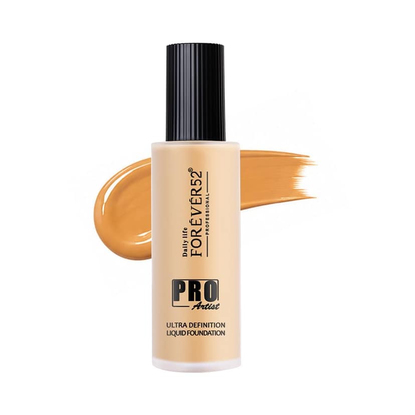Daily Life Forever52 Pro Artist Ultra Definition Liquid Foundation| Long Lasting, Full Coverage, 24H, Waterproof & Sweatproof, Lightweight Hydrating, Oil-Free Formula - Fudge (BUF009) 60ML Daily Life Forever52 Pro Artist Ultra Definition Liquid Foundatio