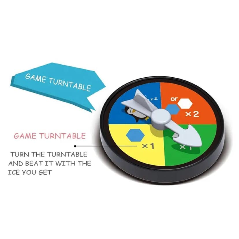 KTRS Enterprise Ice Breaking Toys Family Party Funny Board Game Desktop Game Save Penguin On Ice Promotional Toys Penguin Trap Game view 2