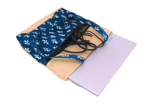 Jute Tote Bag (Indigo)