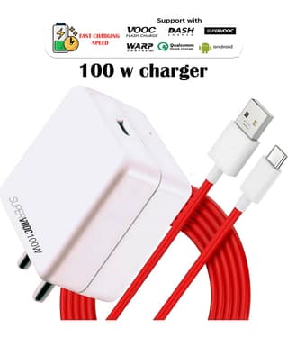 100W Super Fast Charger with Power Delivery | Universal USB-C Charging Adapter for Laptops, Smartphones & Tablets | Compact, Lightweight & Safe Charger