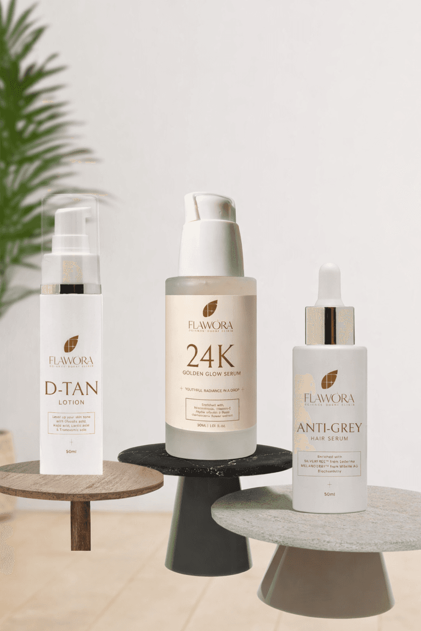Anti grey, DTAN & 24KGoldSerum Combo of 3