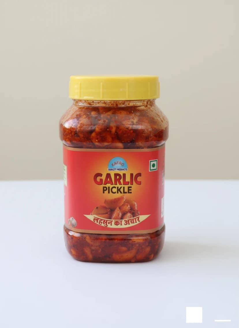 Kandi Area Fruits(KAFRO) Garlic Pickle Jar - 1 Kg