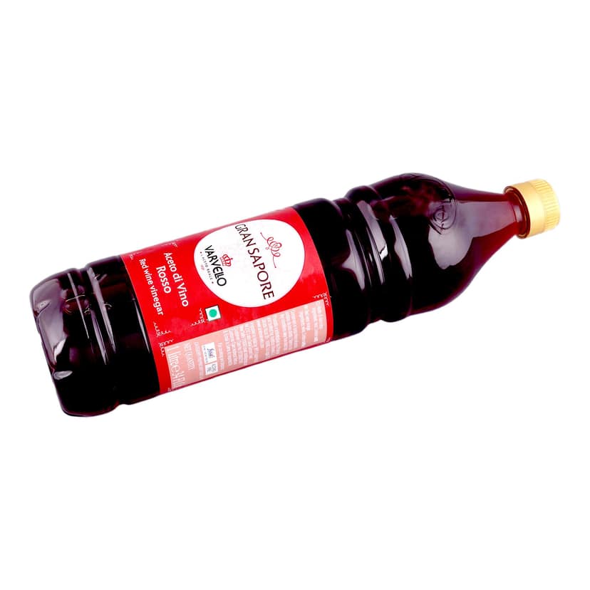 Varvello Red Wine Vinegar 1 Litre | Italian Vinegar for Salad Dressing, Marinades, Sauces, Cooking & Pickling | Alcohol Free view 2