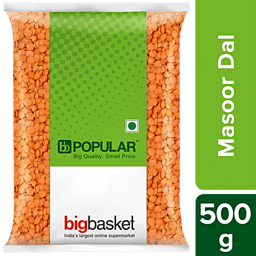 Adishwar Masoor Dal Whole Popular 500G
