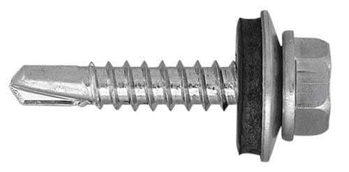 H9 Steel Hex Head Self drilling Tapping Screws Zinc Plated Carbon Screw 5.5x45(350 pcs)