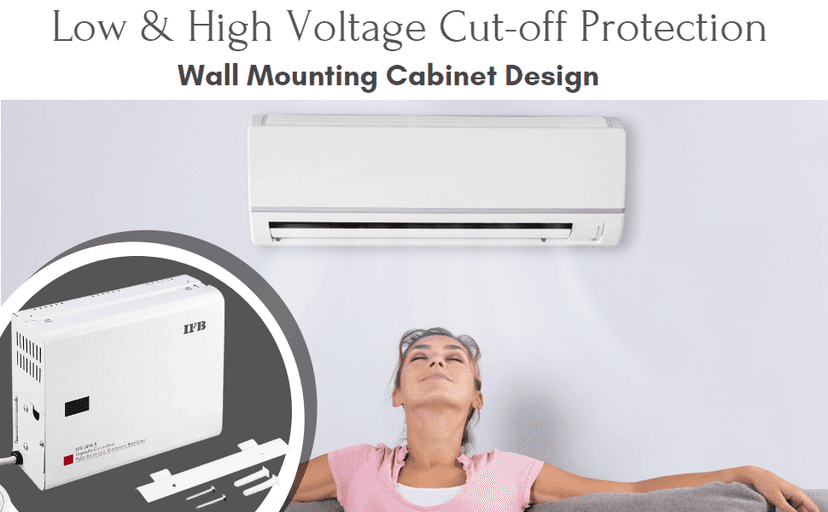 IFB IVS 1804 A 165-270V Voltage Stabilizer (White, Metallic Finish) view 2