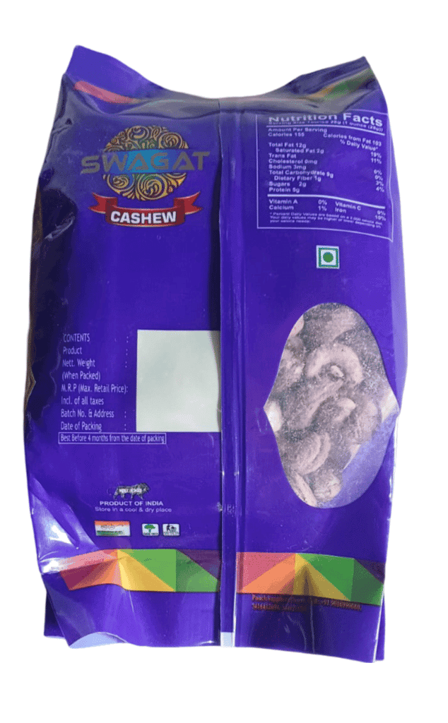 Freshly Roasted & Salted Cashews 500 g view 2