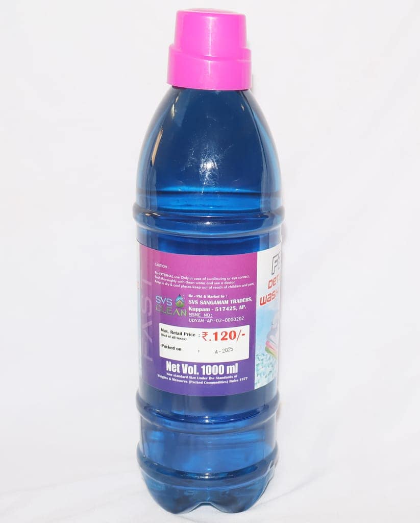 FAST Detergent Washing Liquid - Powerful Stain Removal view 2