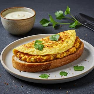 Bread Omlet