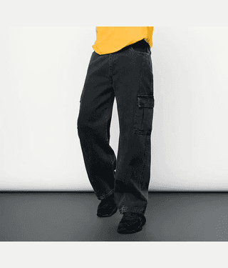 RAGZO Relaxed Basic Men's Jeans - Black ( Pack of 1 )