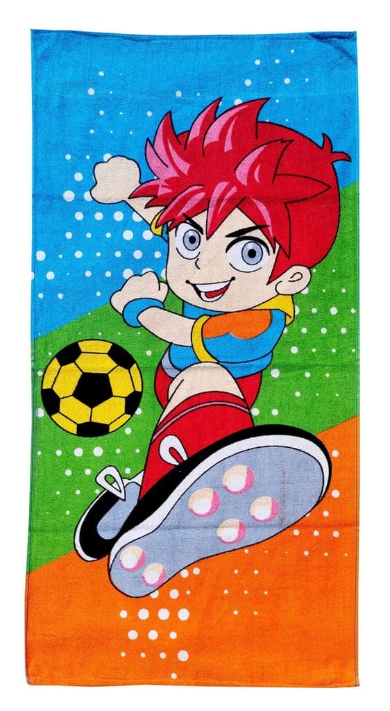 Mandhania Cotton Cartoon Printed Kids Bath Towels for Boys N Girls Pack of 1 view 2